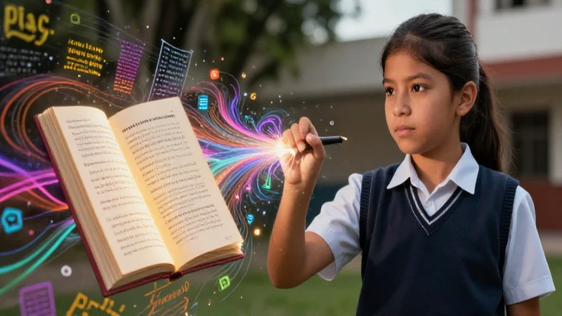 Verbo en participio pasado: 50 ejemplos y sus usos 6 Ilustración educativa de estudiante mexicano