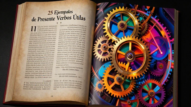 Gramática: 25 ejemplos de verbos en presente