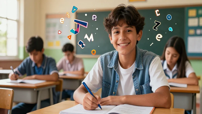 Ilustración educativa de 100 verbos -er