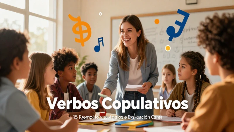 Guía visual de verbos copulativos y predicativos