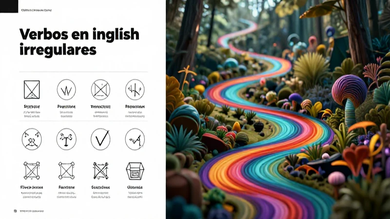 Diferencias entre verbos regulares e irregulares en inglés