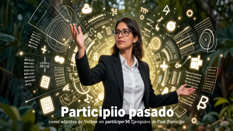 Educador mexicano enseña participios pasados con estilo