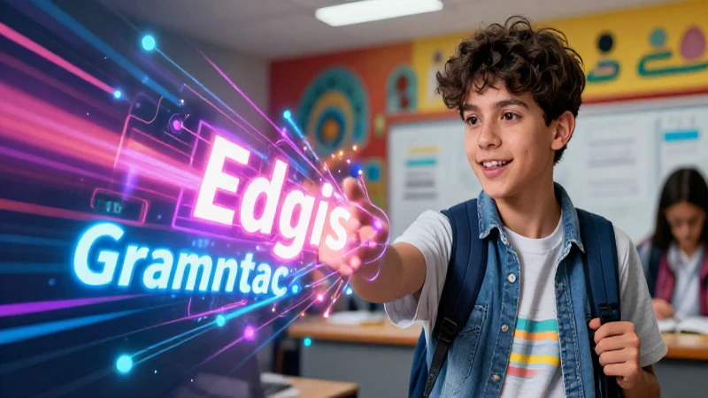 Estética educativa vibrante y profesional