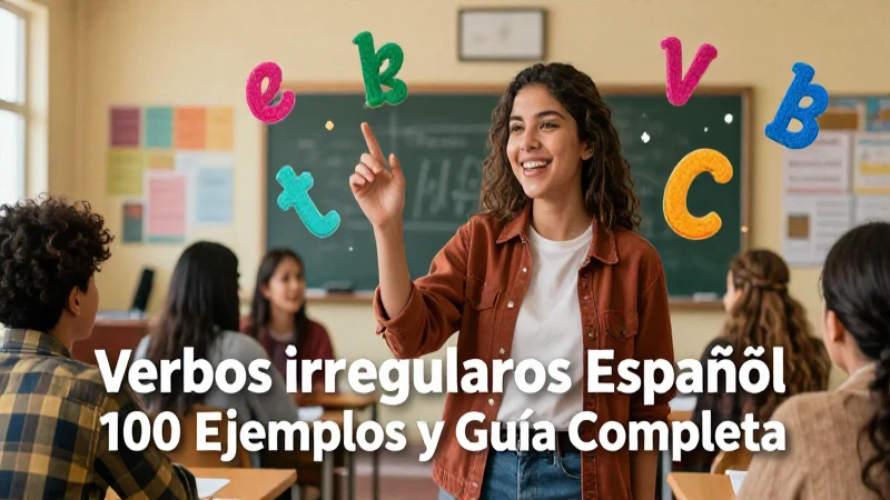 Guía completa de verbos irregulares en español