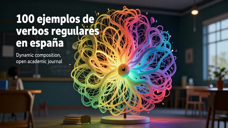 Recursos visuales para aprender verbos españoles