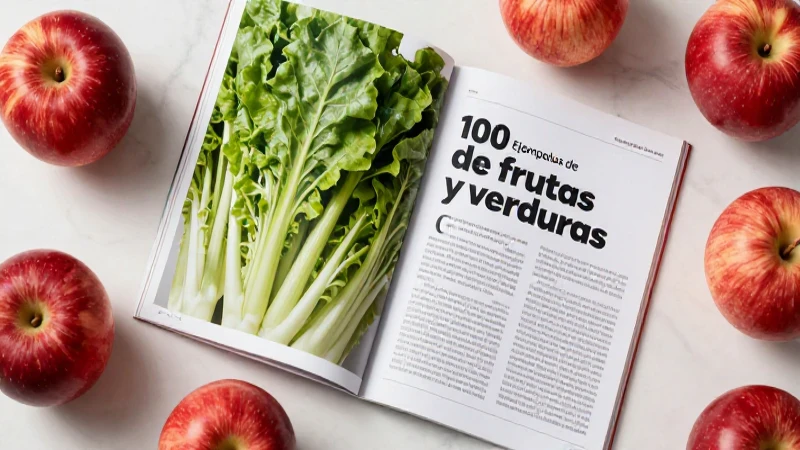Aprende frutas y verduras en español