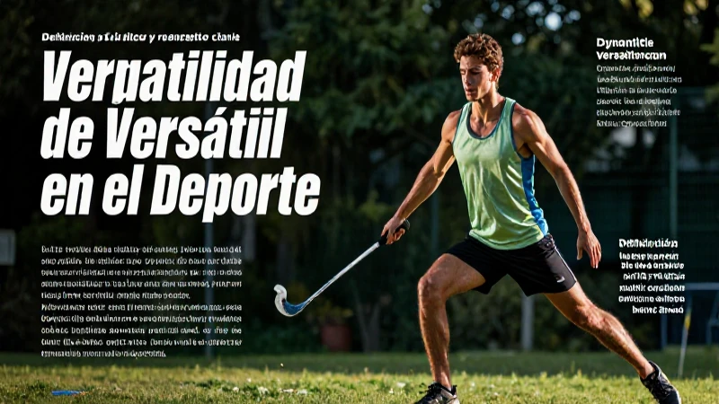 Versátil en el Deporte: Definición y Concepto Clave 3 La versatilidad impulsa el rendimiento deportivo