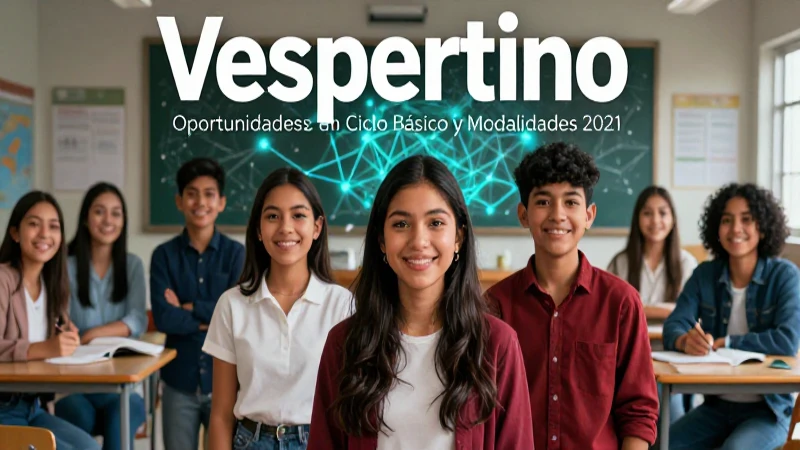 Oportunidades vespertinas: un futuro brillante