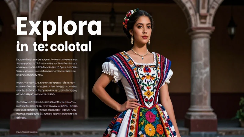 Retrato de moda colonial mexicana