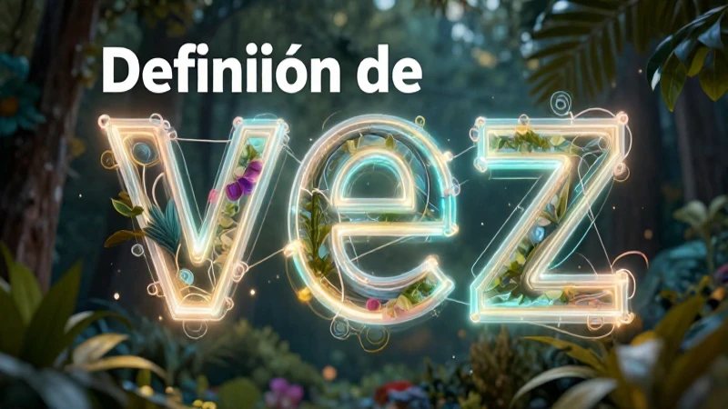 Aprende la diferencia entre vez y ves