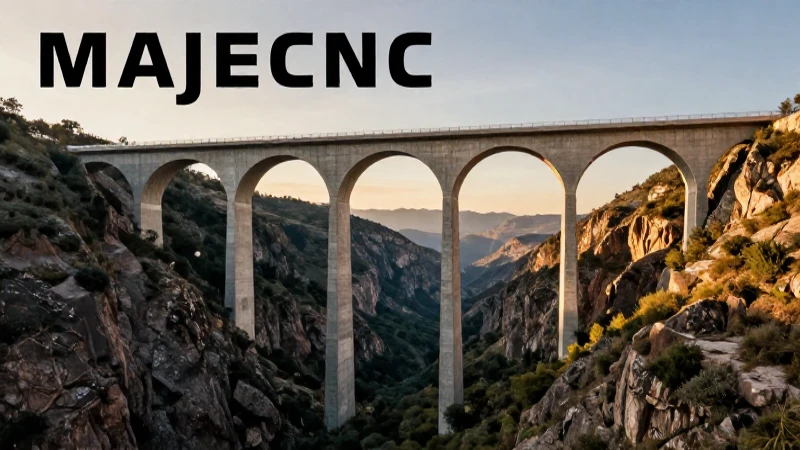 Puente majestuoso sobre cañón mexicano