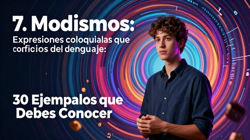 Vicios del lenguaje: 30 Ejemplos que Debes Conocer 8 30 ejemplos de vicios y modismos