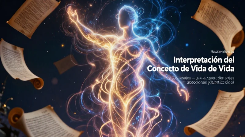 Vida: Conceptos y representaciones espiritual detalladas