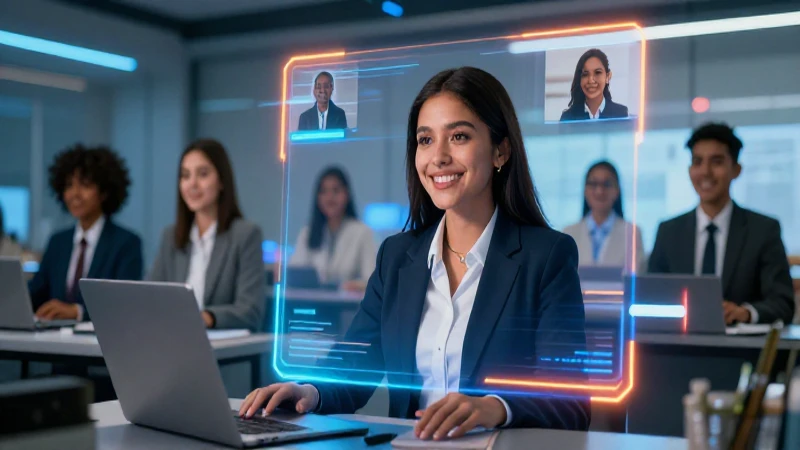 Videoconferencia: definición, ejemplos y concepto clave 4 Estudiantes mexicanos en videoclase digital vibrante
