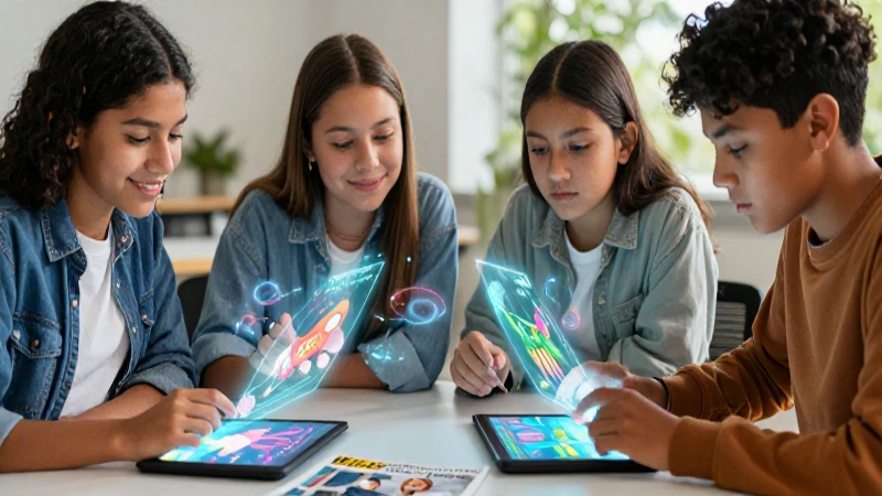 Estudiantes mexicanos colaboran en aprendizaje digital