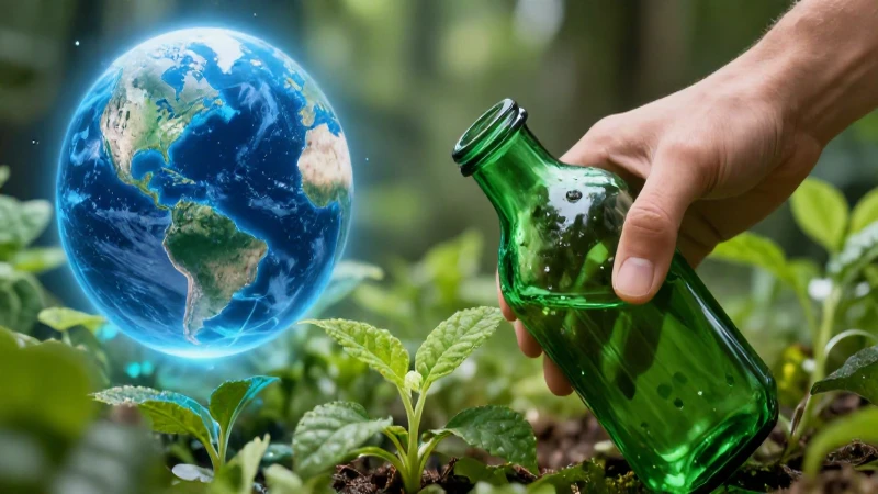 Vidrio: Usos, Propiedades y Características Reveladas 7 Sostenible, verde y vibrante, la naturaleza brilla
