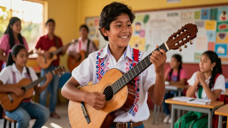 Cultura mexicana y educación vibrante