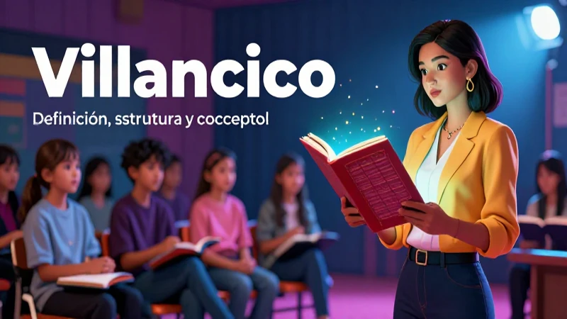 Villancico: definición, estructura y concepto explicado 7 Villancicos: guía visual profesional para maestros