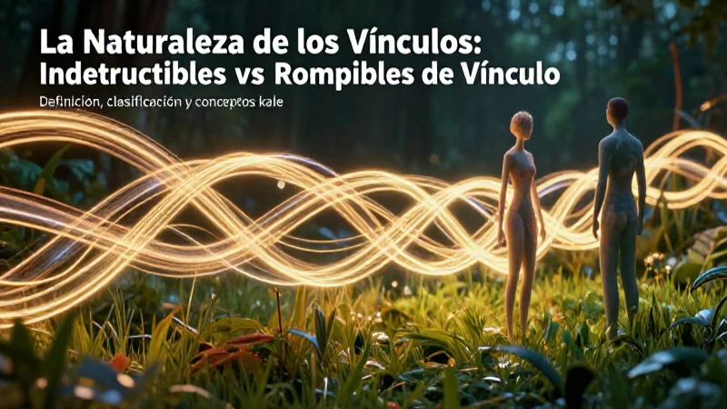 Vínculos: ¿Indestructibles o rompibles?
