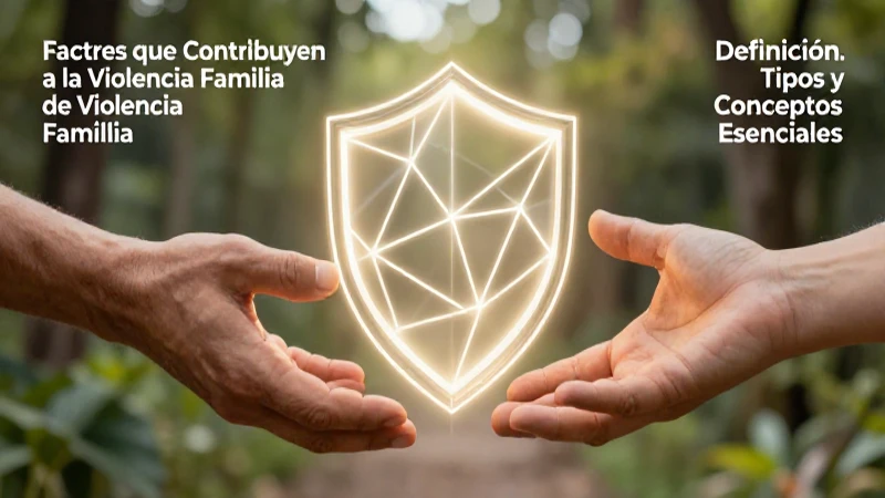 Violencia familiar: factores, tipos y prevención