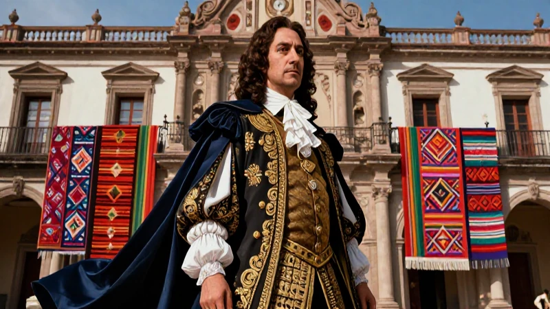 Legado colonial fusionado con cultura moderna mexicana