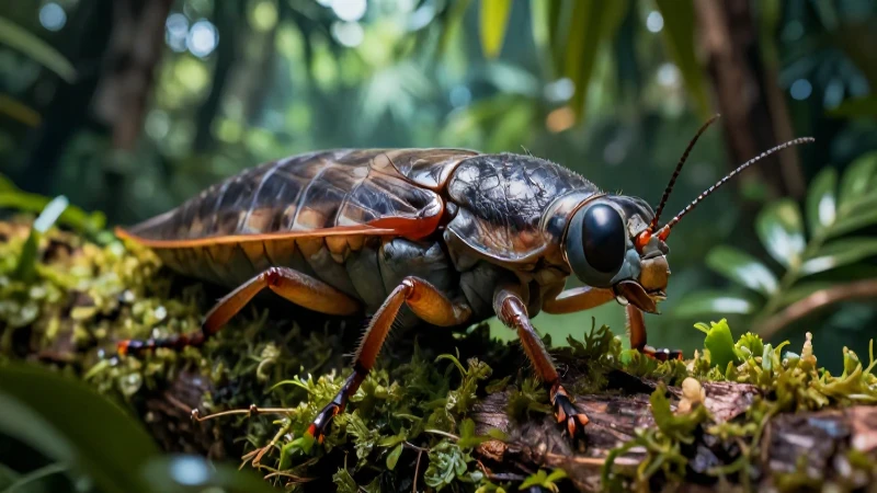 Explora Conoce ejemplos de animales vivíparos ahora 5 Insectos vivíparos detallados en entorno tropical
