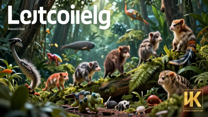 Conoce el significado de los vivíparos: Todo lo que necesitas saber 5 Ilustración dinámica de la evolución animal en ecosistemas vívidos