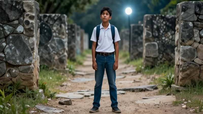 Vocación: Qué es, aspectos y características clave 8 Estudiante mexicano camina bajo una luz esperanzadora