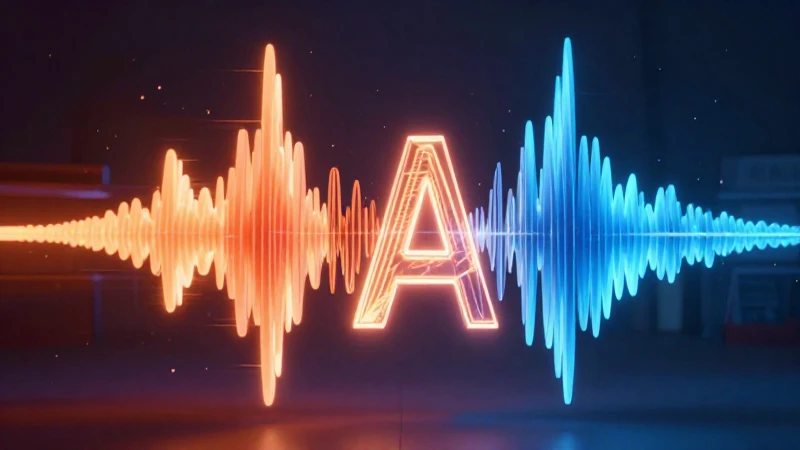 Ondas de sonido estilizadas y vibrantes para ilustración académica