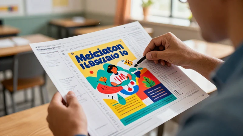 Diseño educativo profesional en aula mexicana moderna