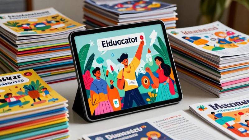 Ilustración educativa profesional y moderna