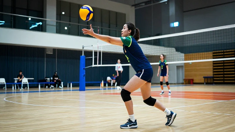 Voleibol: Concepto, Movimiento, Árbitros y Ayudantes 6 Árbitro de voleibol señalando en acción dinámica