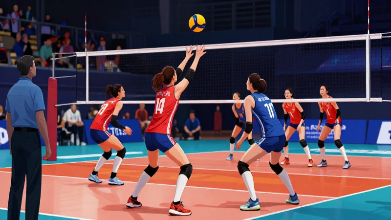 Voleibol: Concepto, Movimiento, Árbitros y Ayudantes 4 Balón de voleibol dinámico y detallado en un ambiente profesional