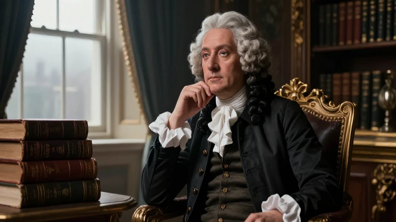 Voltaire: Biografía y Obras Literarias del Ilustre Filósofo 4 Retrato realista de Voltaire en su estudio parisino