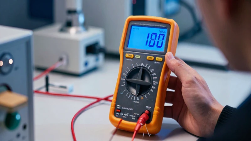Voltímetro: definición, tipos y utilidad en mediciones 4 Laboratorio moderno: tipología y uso de voltímetros