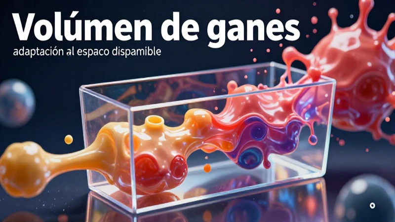Definición y adaptación del volumen gaseoso