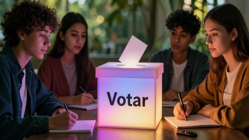 El voto implica elecciones y diferencias