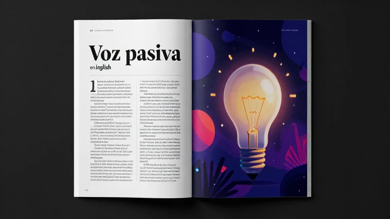 Aprende la voz pasiva en inglés con ejemplos