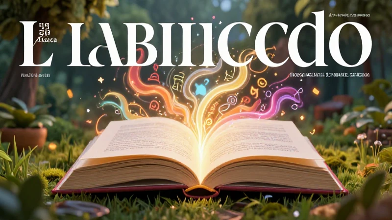 Portada vibrante de revista educativa sobre lenguaje