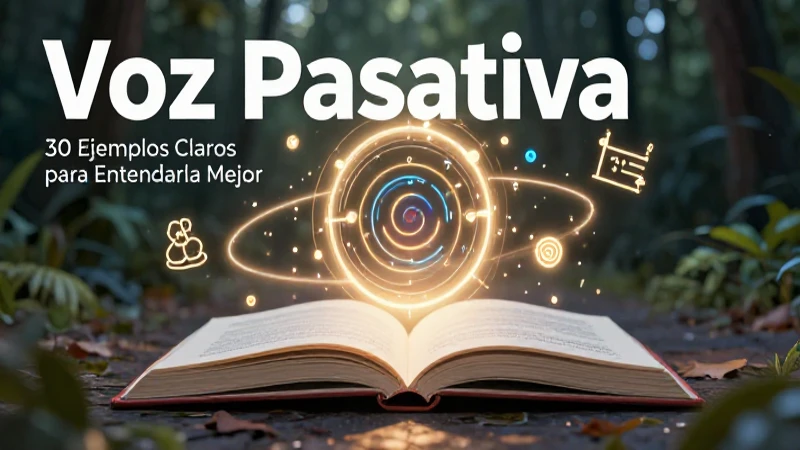 Recursos visuales sobre voz pasiva para aprender