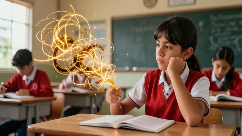 Estudiante desentraña ideas lingüísticas con estilo vibrante