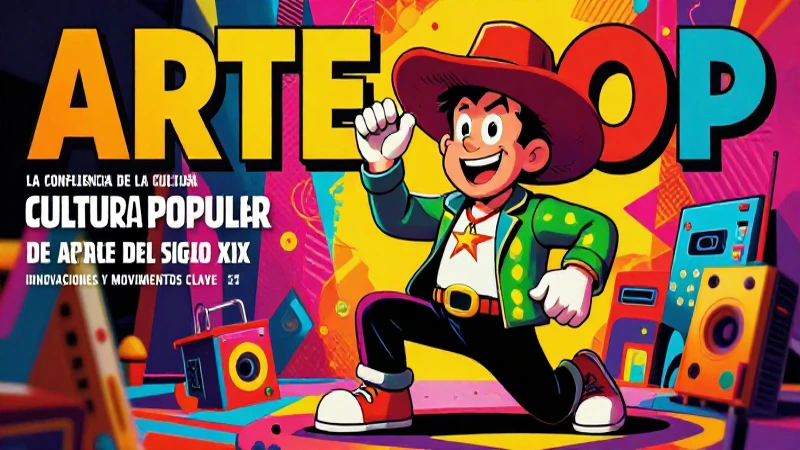 Arte Pop: mezcla vibrante de cultura popular y arte