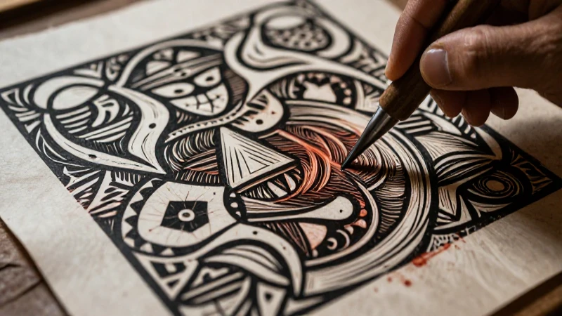 Xilografía: definición, origen y clasificación explicada 5 Arte detallado de talla en madera