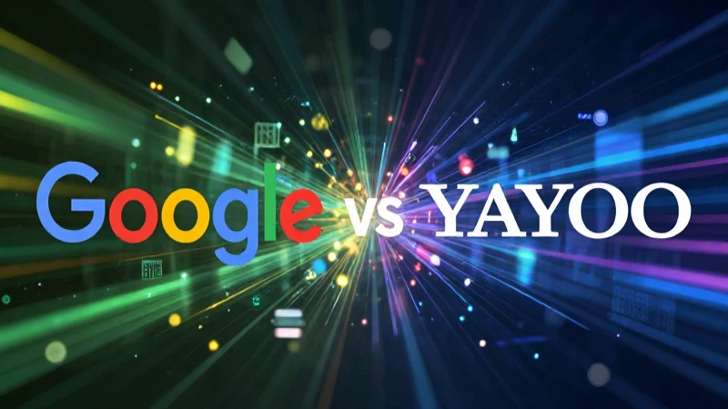 Yahoo: Qué es, definición y concepto explicado fácilmente 5 Rivalidad digital: ilustración premium de tecnología
