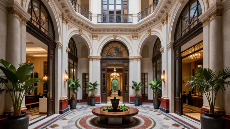 Zaguán: Definición y concepto esencial en arquitectura 7 Foyer grandioso: neoclásico y diseño mexicano