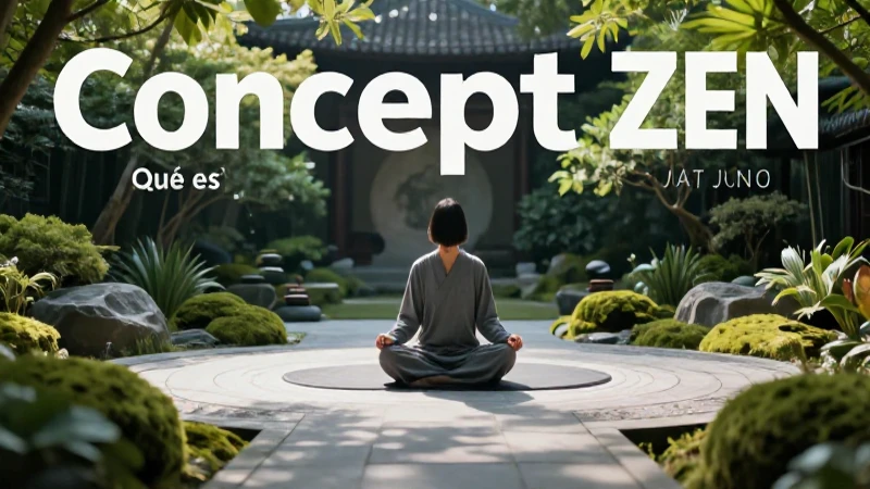 Zen: Qué es, beneficios, definición y concepto esencial 3 Meditar en Zen, paz y claridad
