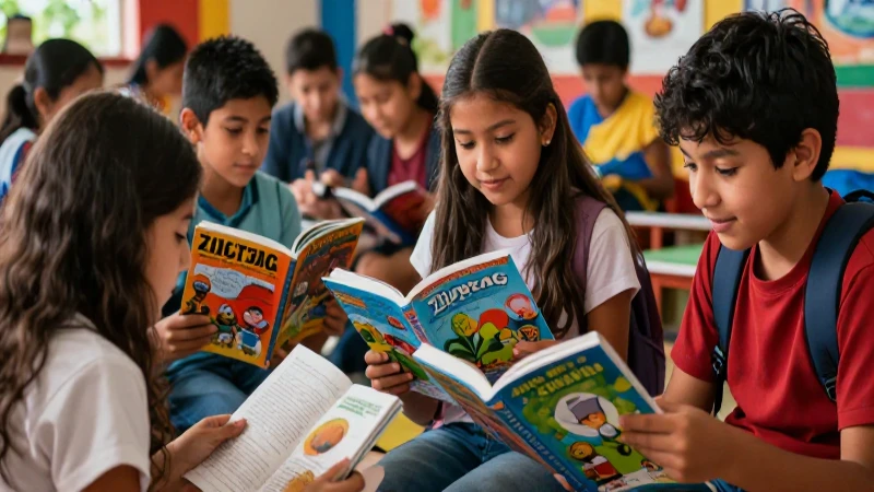 Zig Zag: La Innovadora Línea Editorial Zig Zag que Sorprende 7 Zig Zag promueve la lectura en comunidades