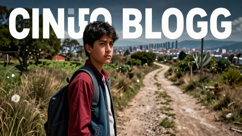 Joven reflexiona sobre México, campo y ciudad