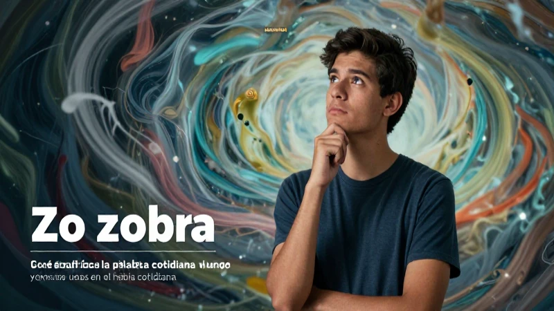Zozobra: su significado y uso cotidiano